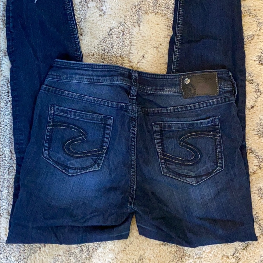 Silver jeans